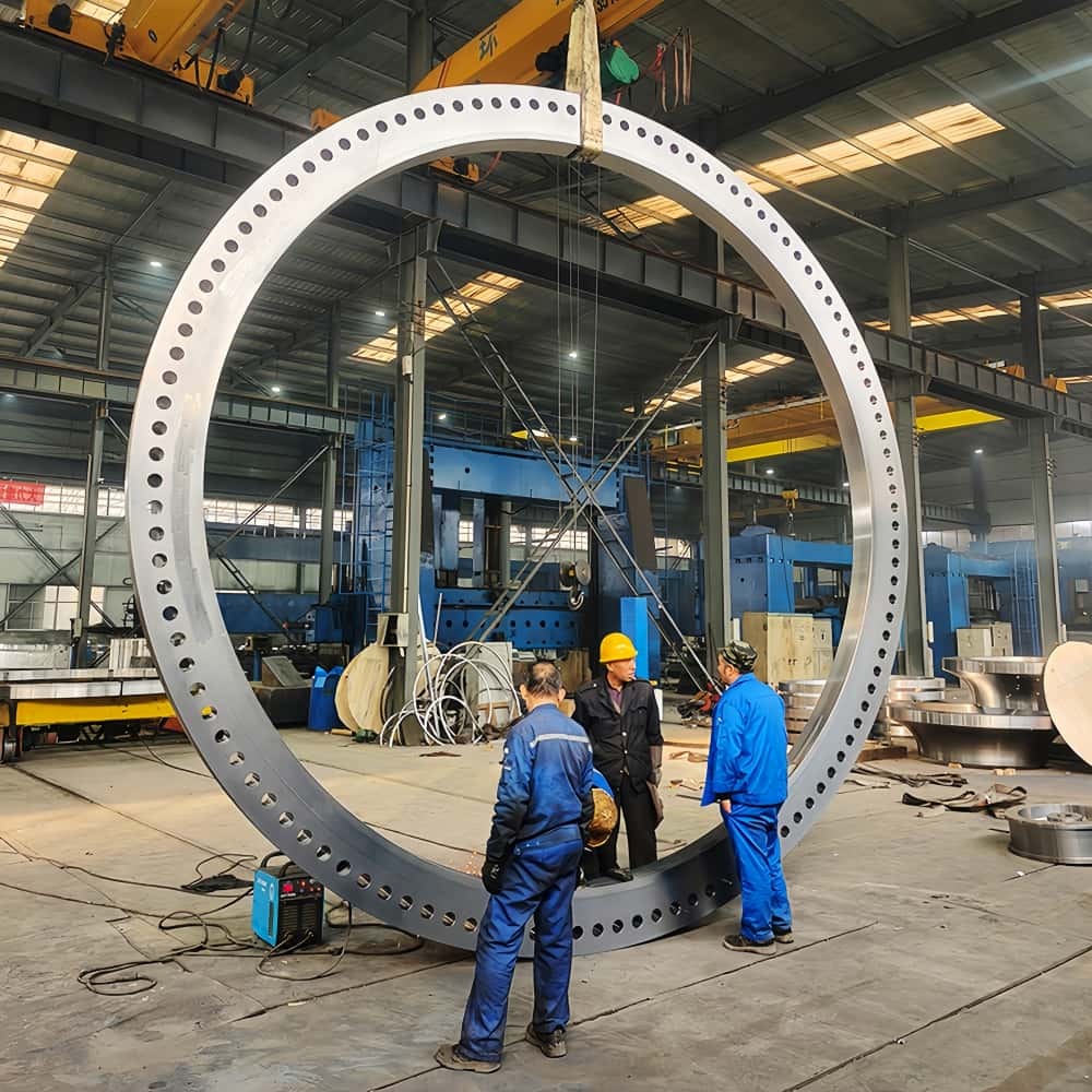 Кованый фланец для ветроэнергетики Фланец для ветротурбины